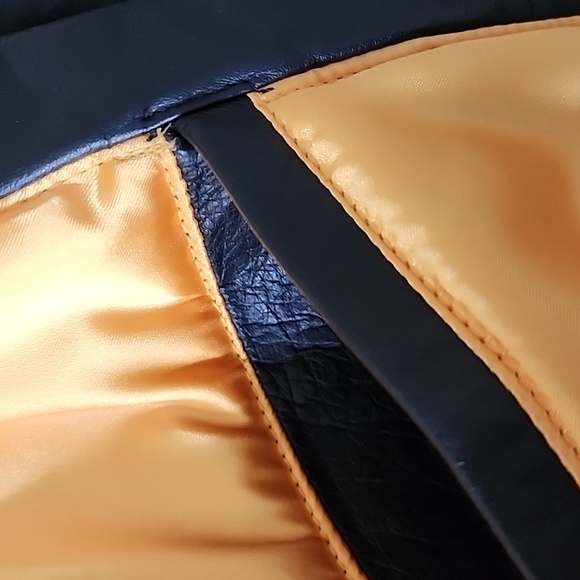 Carl Banks G 3  Green Bay Packers Black and Green Leather Jacket - Picture 10 of 14